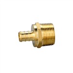 Adaptor pex tată din alamă